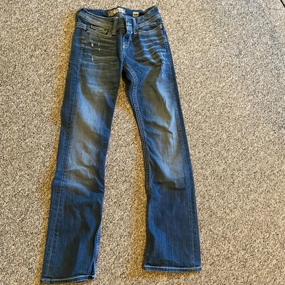 3 pair BKE Payton jeans size 25 capri crop regular pant - Picture 8 of 9